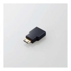 【新品/取寄品/代引不可】HDMI変換アダプター/AF-CM(mini)/スリムタイプ/ブラック AD-HDACS3BK