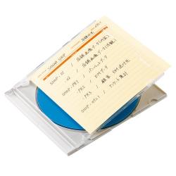 【新品/取寄品/代引不可】手書き用インデックスカード（イエロー） JP-IND6Y