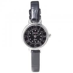 【新品/取寄品】【特選商品2】パーソンズ レディース腕時計 ブラック PE-030B