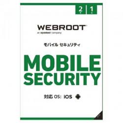 【新品/在庫あり】WEBROOT モバイルセキュリティ 2年1台版