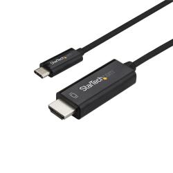 【新品/取寄品/代引不可】USB-C - HDMI 2.0変換ケーブル 1m CDP2HD1MBNL ブラック