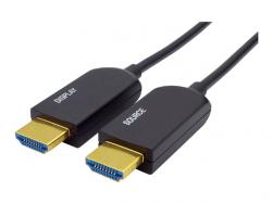 【新品/取寄品/代引不可】HDMI光ファイバーケーブル(18Gbps)50m ブラック GP-HD20FK-500