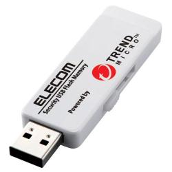 【新品/取寄品/代引不可】セキュリティ機能付USBメモリー(トレンドマイクロ)/64GB/1年ライセンス/USB3.0 MF-P
