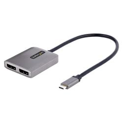 【新品/取寄品/代引不可】MSTハブ/USB-C接続/デュアルモニター/4K60Hz DisplayPort 1.4/DP 1.
