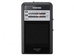 TOSHIBA LEDライト付きポケットラジオ TY-APR5-K ブラック 東芝