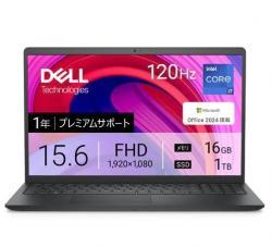 DELL Inspiron 15 3530 NI85-FHHBB カーボンブラック 15.6インチ Core i7 16GBメモリ 1TB SSD Win11Home OfficeH&B2024 ノートPC