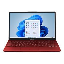 【展示品/在庫あり】富士通 FMV LIFEBOOK UH90/G2 FMVU90G2R ガーネットレッド /13.3インチ/Corei7/メモリ 8GB/SSD 512GB/Office/Win11 Home/ モバイルノートパソコン テレワーク フジツウ