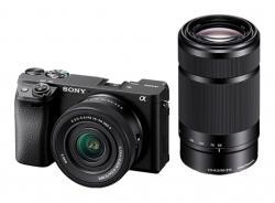 SONY α6400 ILCE-6400X ダブルズームレンズキット ブラック ソニー 小型・軽量 ミラーレス一眼カメラ