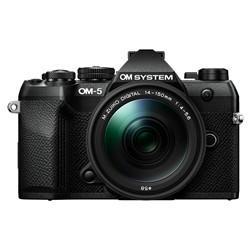 OM SYSTEM OM-5 Mark II 14-150mm II レンズキット ブラック 防じん・防滴仕様 小型軽量ミラーレス一眼カメラ