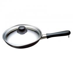 【特選商品】柳 宗理 ダブルファイバー窒化加工 鉄フライパン 25cm SORI YANAGI 日本製 IH200V対応 フタ付き