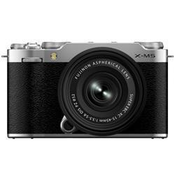【保証開始日未記入】【他店印付/在庫あり】FUJIFILM X-M5 XC15-45mmレンズキット シルバー ミラーレスデジタルカメラ 富士フィルム