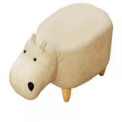 EN FANCE モチーフスツール「かば - Paul」 トニーベージュ EF-ST02BE アニマル家具 インテリア ソファ 椅子 子供