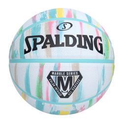バスケットボール マーブル ホワイト パステル ラバー 6号 85-073Z SPALDING スポルディング