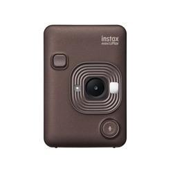 FUJIFILM 富士フィルム instax mini LiPlay チェキ ディープブロンズインスタントカメラ スマホプリンター