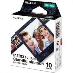 インスタントカラーフィルム INSTAX SQUARE STARILLUMI WW 1 スターイルミネーション チェキスクエア用フィルム FUJIFILM 富士フイルム